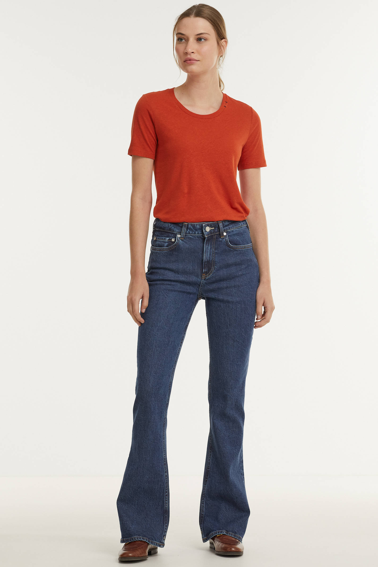 La Bohemienne mid-rise skinny jeans — Black Coast | Jeans | SCOTCH \u0026 SODA