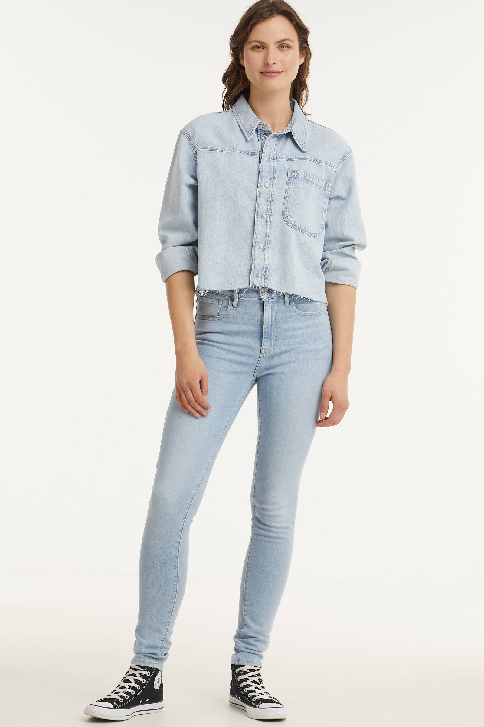 Levi's 721 HIGH RISE SKINNY high waist skinny jeans snatched | wehkamp