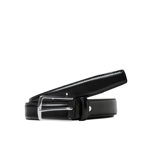 JACK & JONES leren riem JACCHRISTOPHER zwart afbeelding