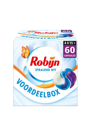 3-in-1 wascapsules Stralend Wit - 4 x 15 wasbeurten - 60 wasbeurten