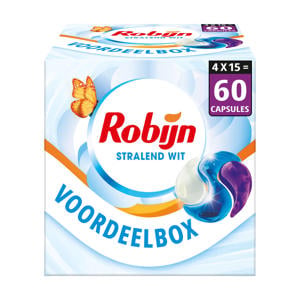 3-in-1 wascapsules Stralend Wit - 4 x 15 wasbeurten - 60 wasbeurten