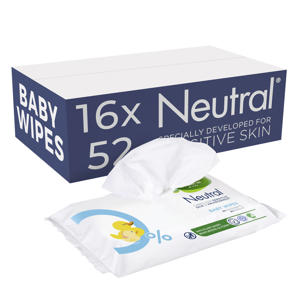babydoekjes Parfumvrij - 16 x 52 stuks