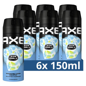 Ice Chill deodorant bodyspray - 6 x 150 ml