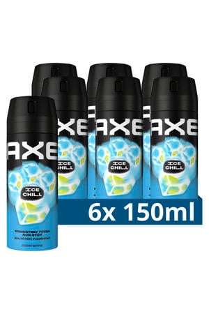Ice Chill deodorant bodyspray - 6 x 150 ml