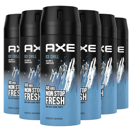 Wehkamp Axe Ice Chill deodorant bodyspray - 6 x 150 ml aanbieding