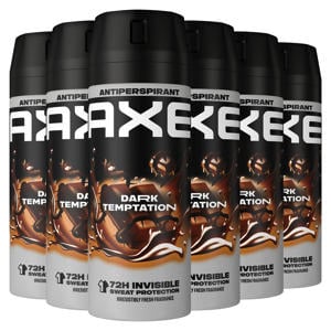 Dark Temptation anti-transpirant spray - 6 x 150 ml