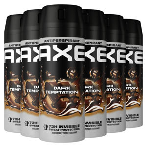 Dark Temptation anti-transpirant spray - 6 x 150 ml