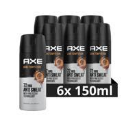 Axe Dark Temptation deodorant Antitranspirant - 6 x 150 ml - voordeelverpakking