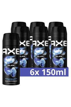 Click deodorant bodyspray - 6 x 150 ml