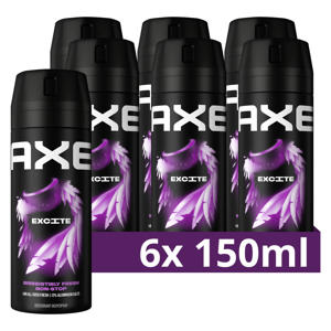 Excite deodorant bodyspray - 6 x 150 ml