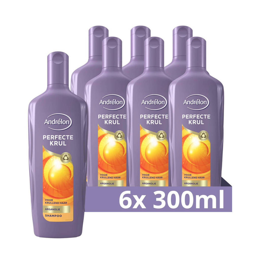 Andrelon Classic Perfecte Krul shampoo - 6 x 300 ml - voordeelverpakking