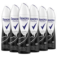 Rexona Rexona Women Invisible Diamond deodorant - 6 x 150 ml - voordeelverpakking