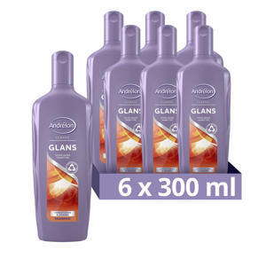 Wehkamp Andrelon Classic Glans shampoo - 6 x 300 ml - voordeelverpakking aanbieding