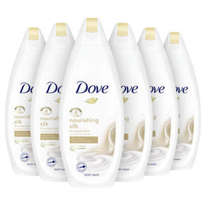 Dove Silk Glow douchecrème - 6 x 250 ml - voordeelverpakking