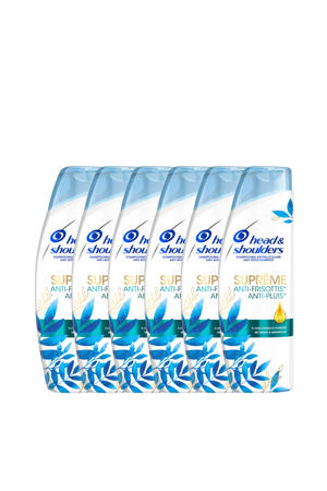 Suprême Anti-Pluis Anti-roos Argan & Amandelolie shampoo - 6 x 250 ml - voordeelverpakking