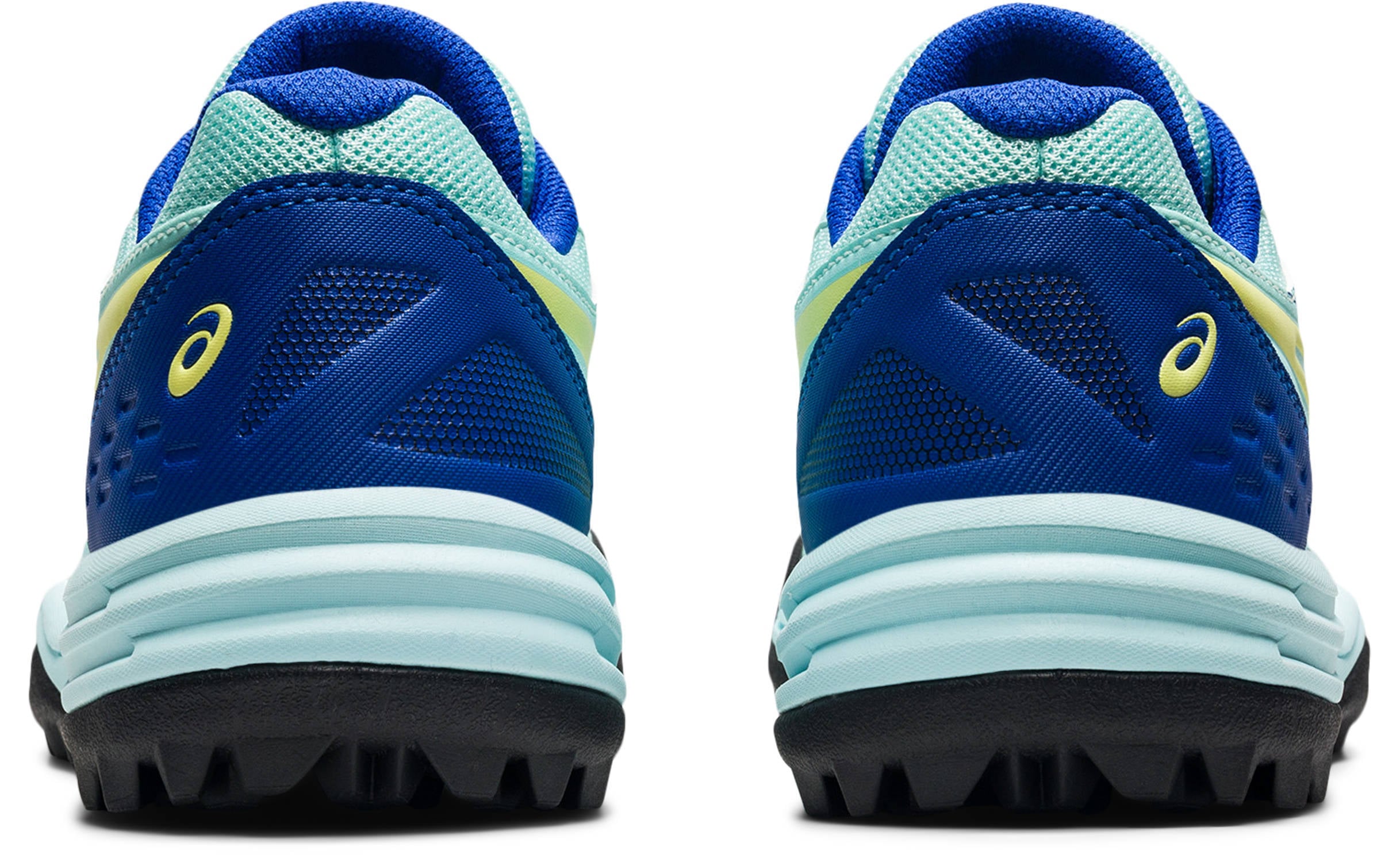 ASICS Gel-Lethal Field hockeyschoenen lichtblauw/geel/blauw | wehkamp