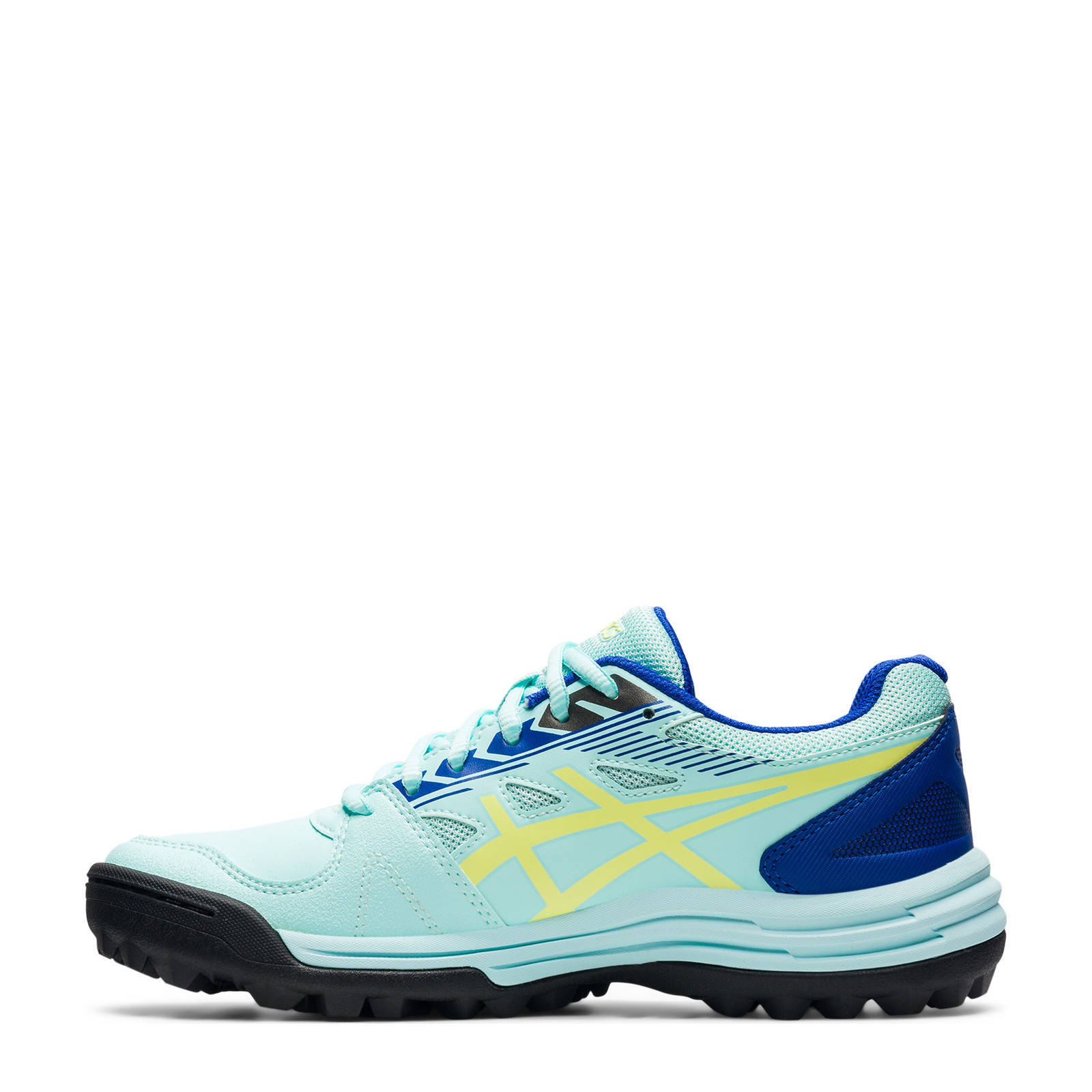 ASICS Gel-Lethal Field hockeyschoenen lichtblauw/geel/blauw | wehkamp