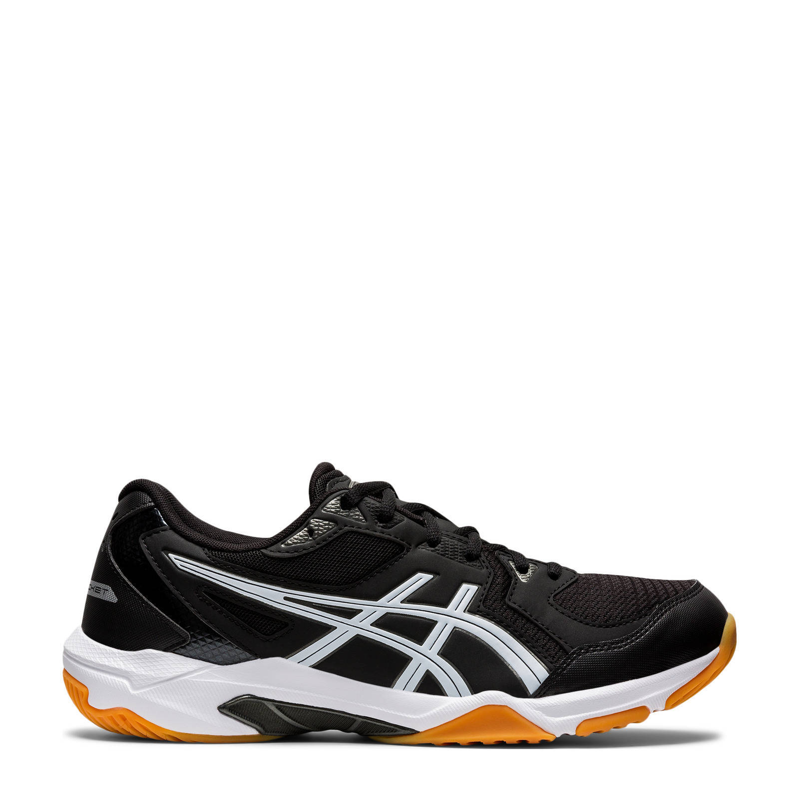ASICS Gel-Rocket 10 zaalsportschoenen zwart/wit/grijs metallic | wehkamp