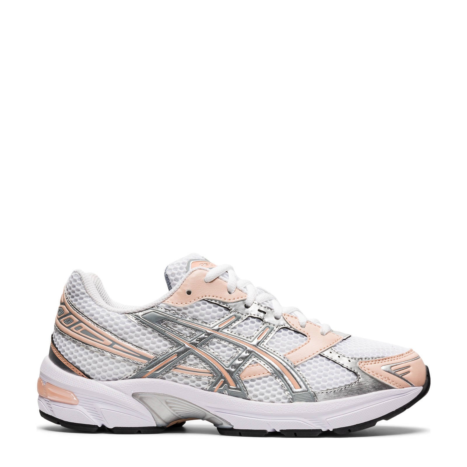 ASICS Gel-1130 sneakers wit/zilver/roze | wehkamp