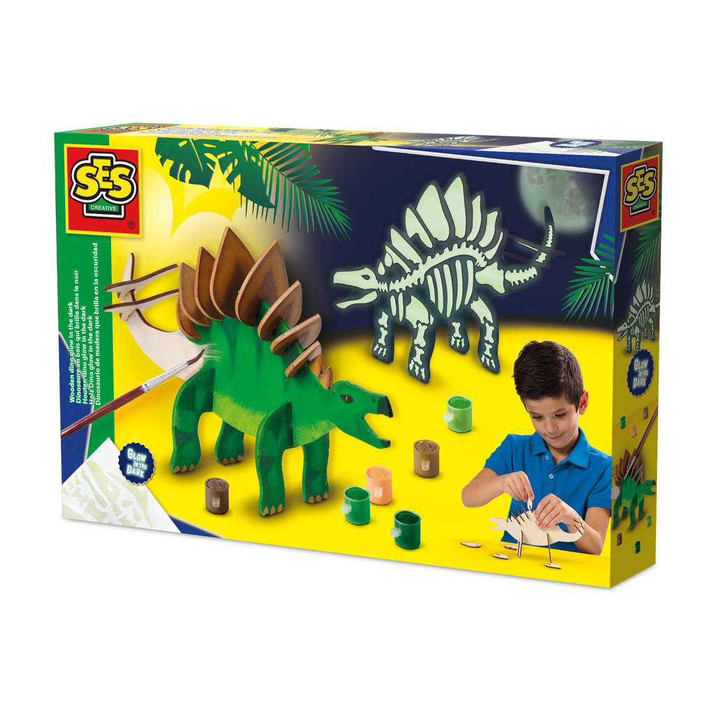 SES Houten dino glow in the dark