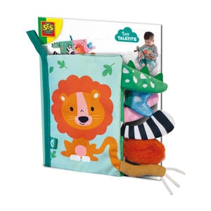 Sensory soft dierenstaarten boek