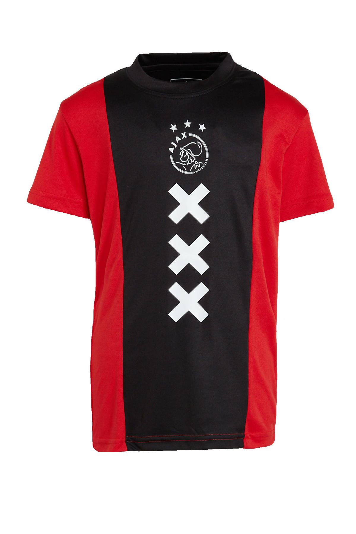 Actie Manuscript Openbaren Ajax Ajax T-shirt met printopdruk rood/zwart | wehkamp