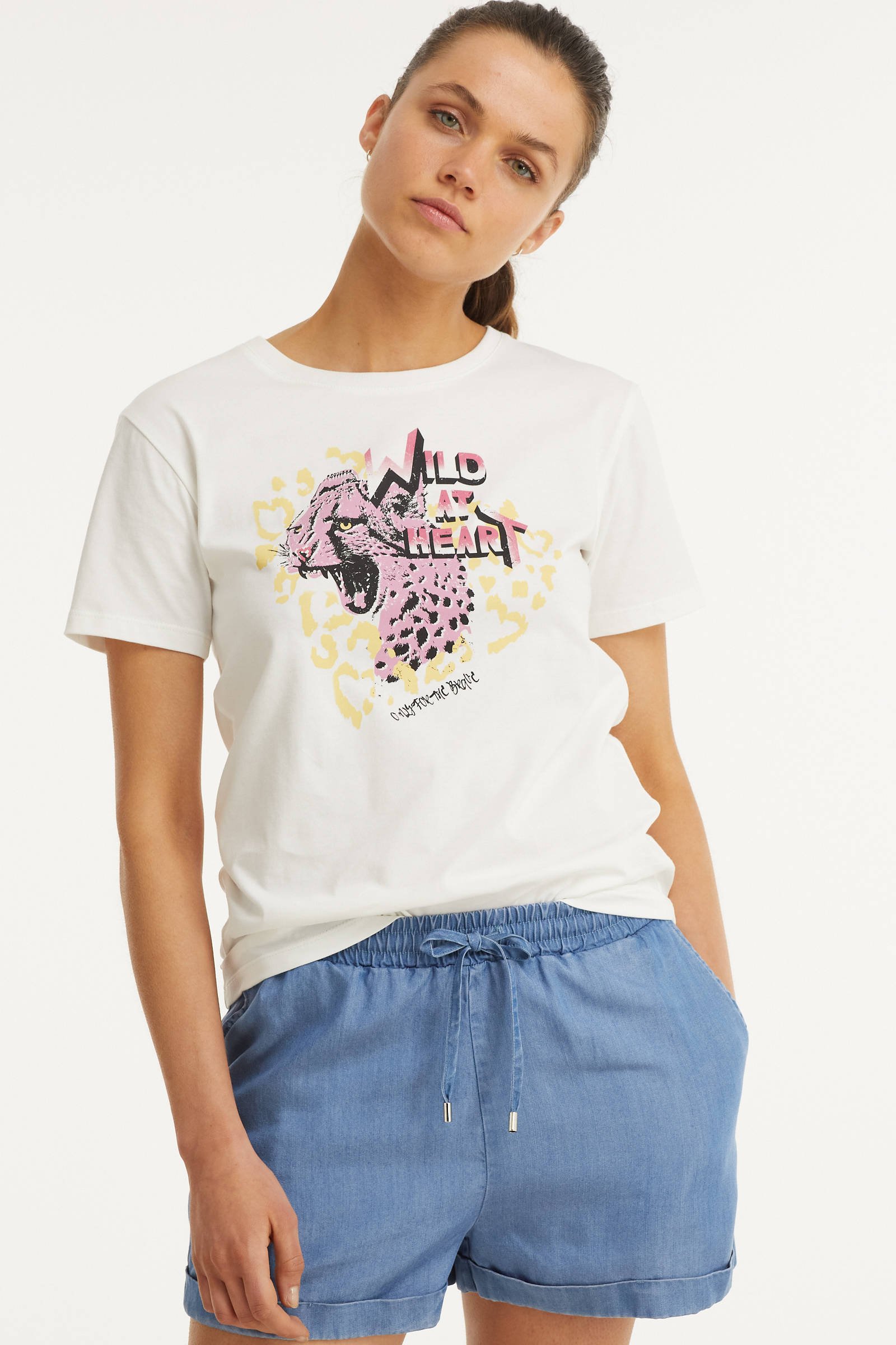 witte t shirts dames