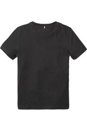 thumbnail: Tommy Hilfiger T-shirt van katoen zwart