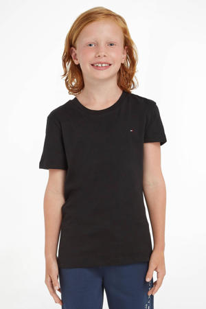 T-shirt van katoen zwart