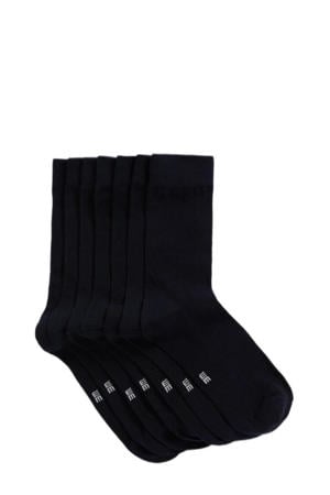 sokken - set van 7 donkerblauw