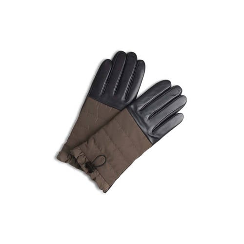 Markberg handschoenen Taro zwart/kaki