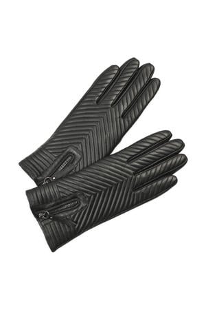 leren handschoenen Liva zwart