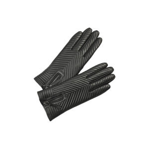 leren handschoenen Liva zwart