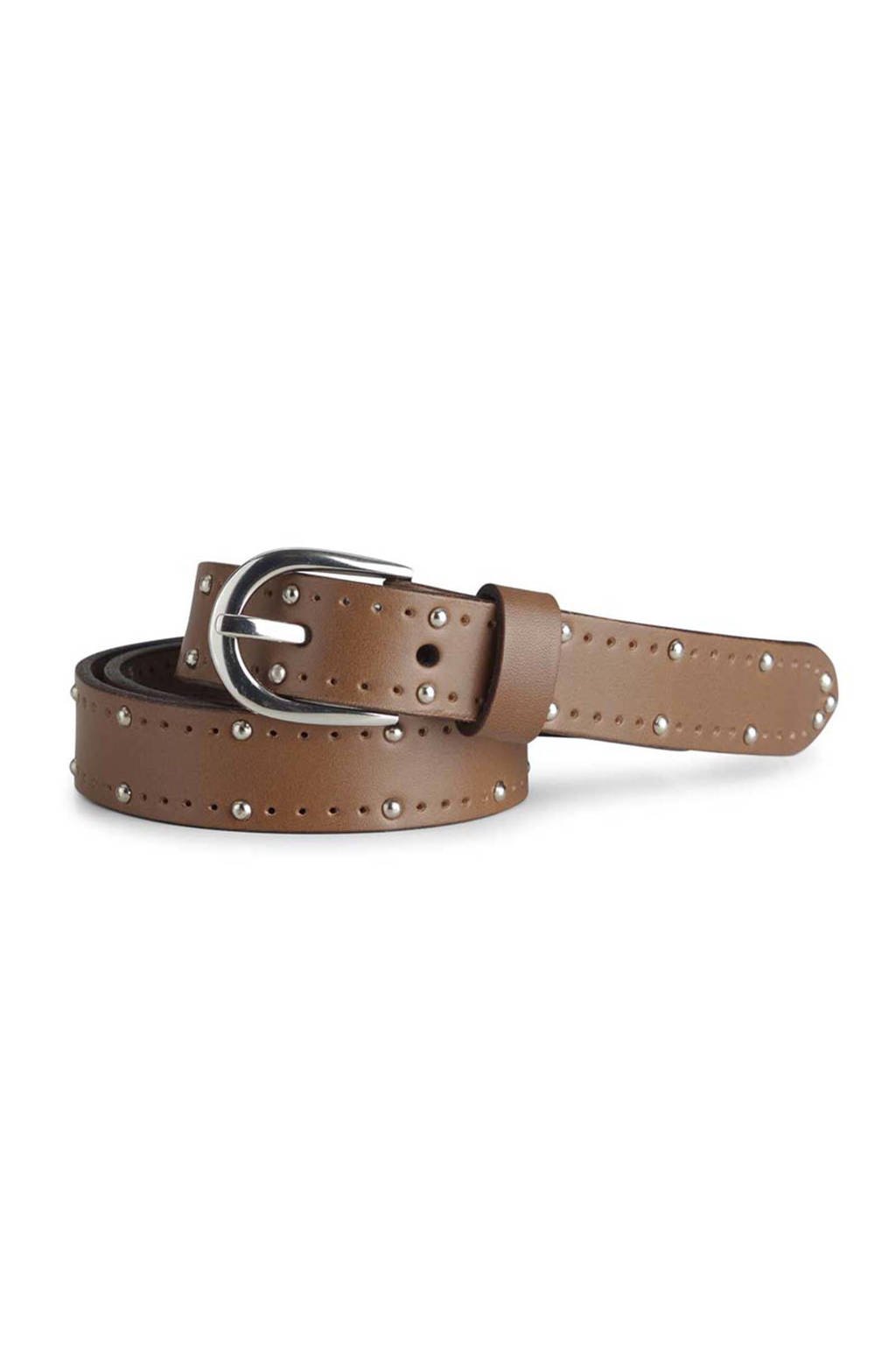 Markberg leren riem Noralina bruin, Bruin