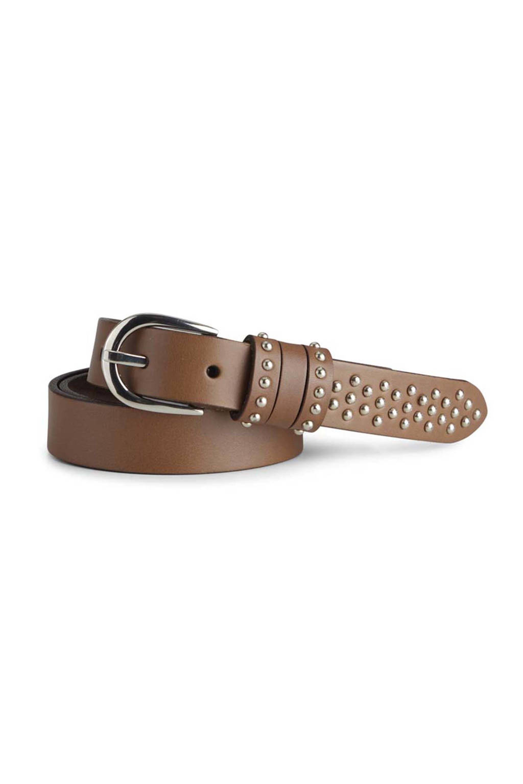 Markberg leren riem Yanessa bruin, Bruin
