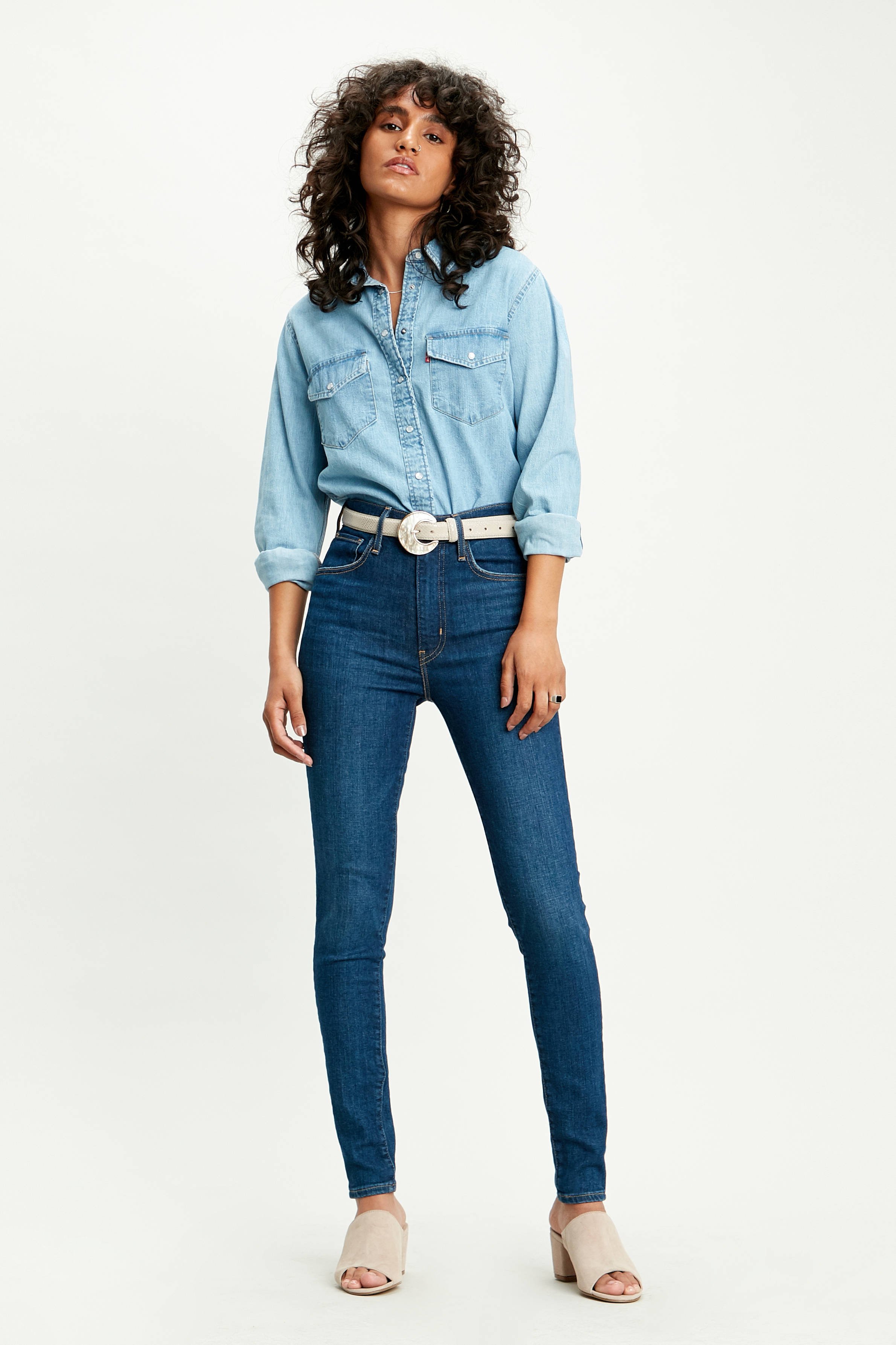 levi spijkerblouse dames