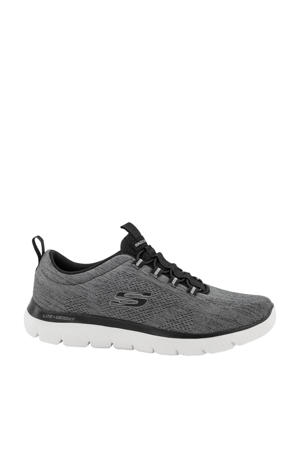   sneakers grijs/zwart