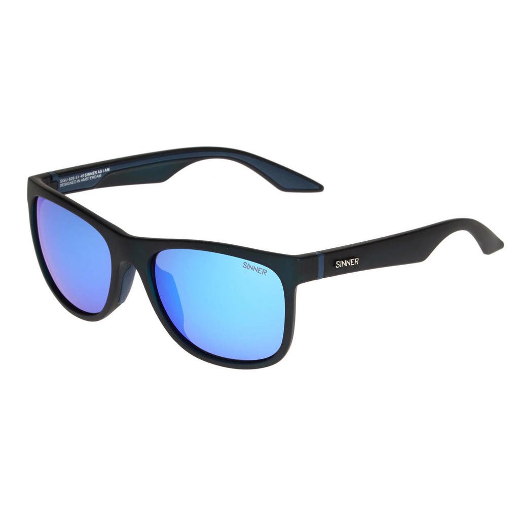 Sinner zonnebril Rockford zwart/blauw