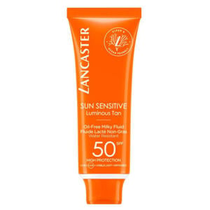 Wehkamp Lancaster Sun Sensitive oil free milky fluide - spf 50 aanbieding