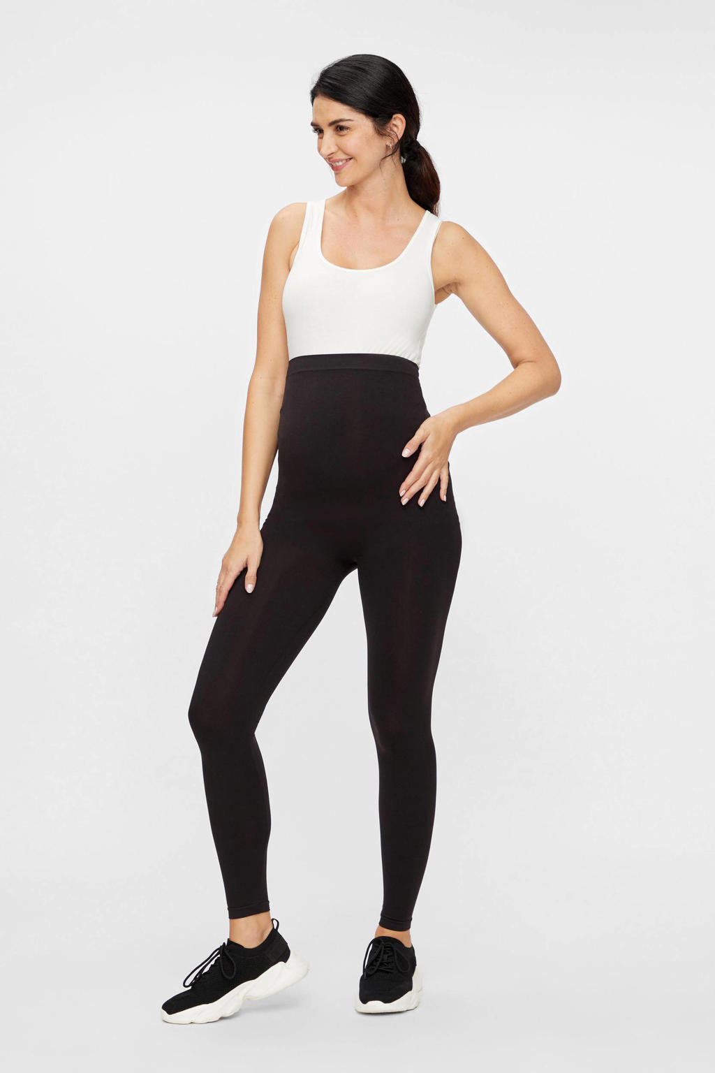 MAMALICIOUS skinny zwangerschapslegging MLTIA zwart