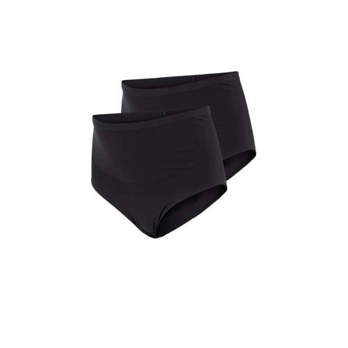 MAMALICIOUS zwangerschapsslip Heal (set van 2) zwart afbeelding