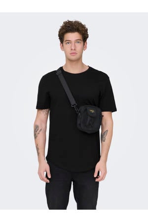 oversized T-shirt zwart