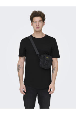 oversized T-shirt zwart