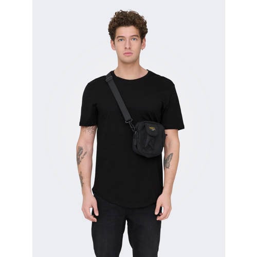 ONLY & SONS oversized T-shirt zwart afbeelding