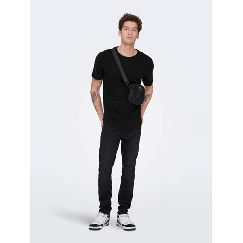 ONLY & SONS oversized T-shirt zwart afbeelding