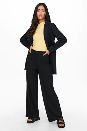 wide leg broek ONLNELLA zwart