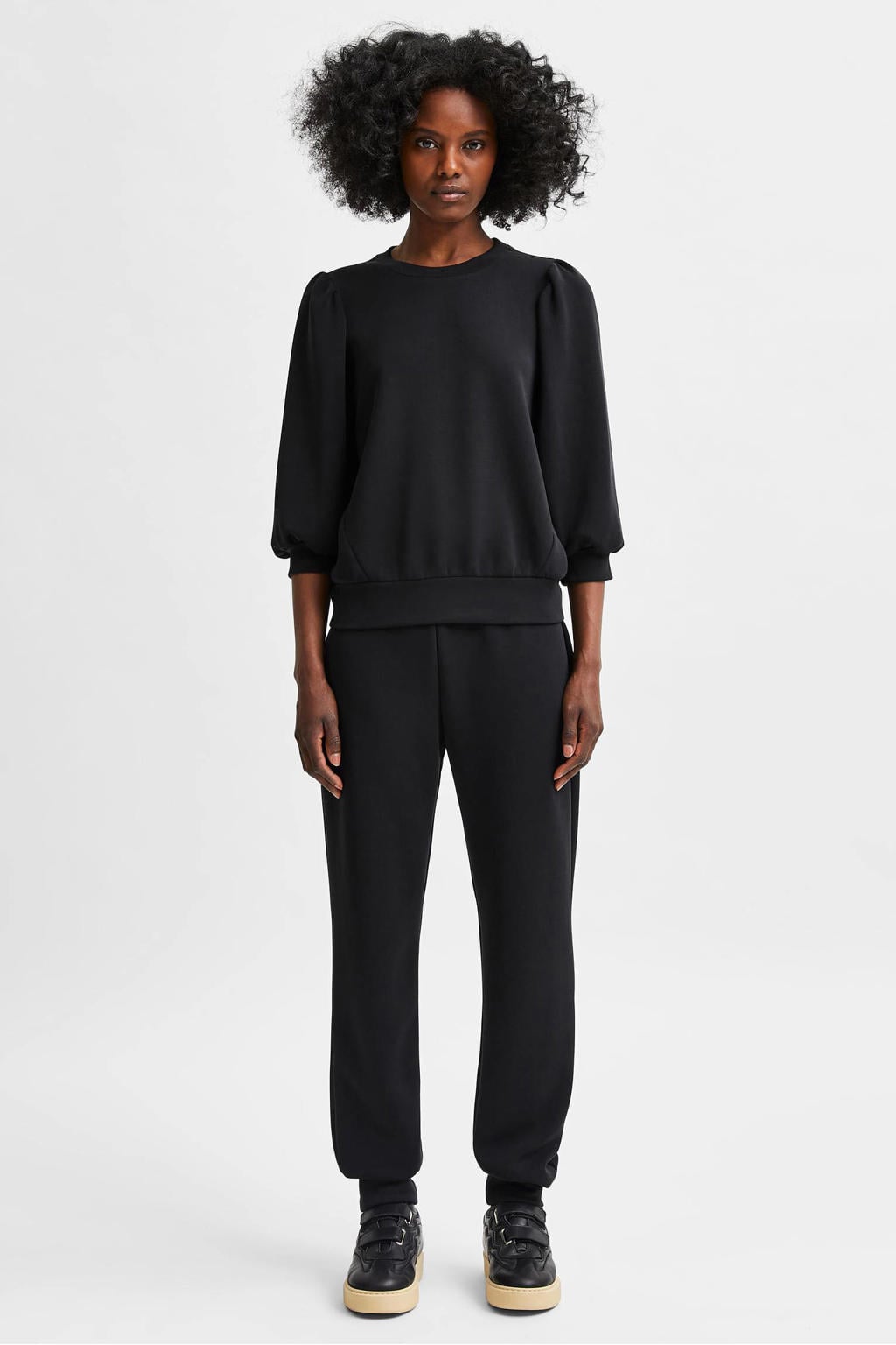 Selected Women sweater SLFTENNY zwart