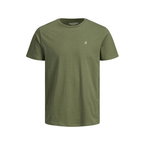 JACK & JONES regular T-shirt wit - (set van 5) afbeelding