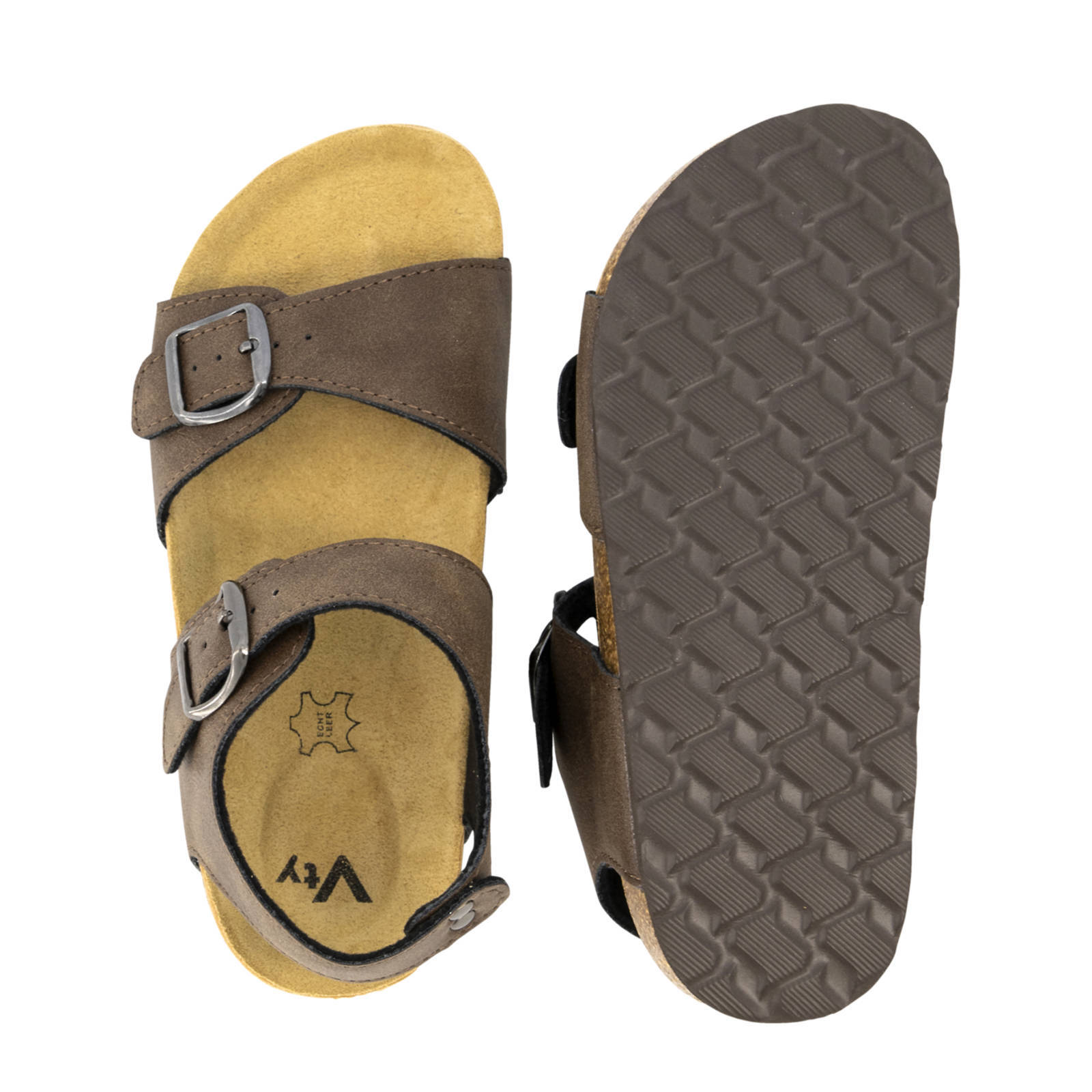 Vty sandalen bruin | wehkamp