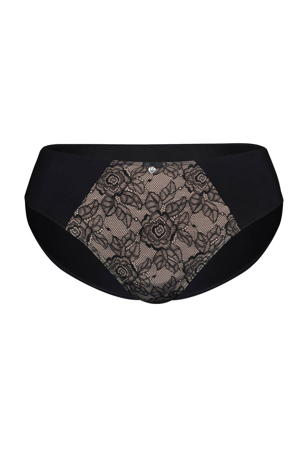 Sassa Mode slip zwart, Zwart